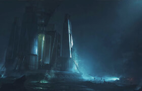 The Gnomon Workshop - Creating Sci-Fi Keyframe Concept Art (2022) with Sebastien Hue