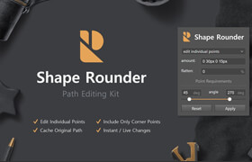 Shape Rounder - Path Editing Kit