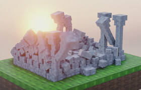 CGFastTrack - Blender Fast Track Vol 1 Minecraft (3.1 Remastered)  ​