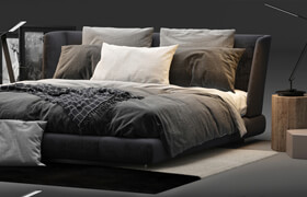 Minotti Creed Bed