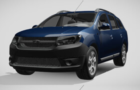 ​Car models from Sketchfab - lada