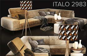 Sofa Natuzzi Italo 2983