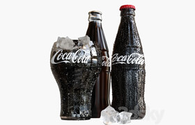 COCA COLA AND ICE