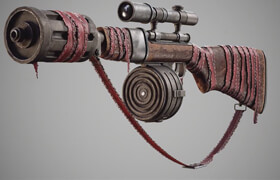 Artstation - Rifle Gun Tutorial by Milad Kambari