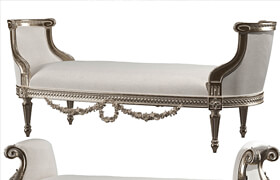 kosovart rococo bench