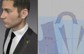 Skillshare - 3-Piece Suites in Marvelous Designer with CJ