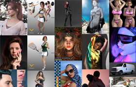 DAZ3D, Poser Bundle 3 January 2023