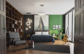 Udemy - Interior Design and Visualization in Blender for beginners