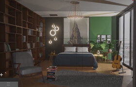 Udemy - Interior Design and Visualization in Blender for beginners by Artem Iakovlev