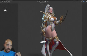 Udemy - 3D Female Armored Assassin In Blender Course - Nikolay Naydenov