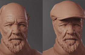 Udemy - Zbrush Portrait Study George