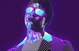 Skillshare - Retro Futuristic Style Portrait in Photoshop