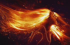 Video2Brain - Photoshop CC - Girl on fire