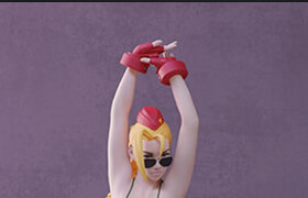 ArtStation - Cammy bikini 3D Print Model