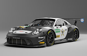 Free Porsche 911 GT3R 3D Model  Marvin Luebke