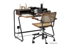 Thonet s1200 desk set