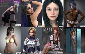 DAZ3D, POSER BUNDLE 3 APRIL 2022