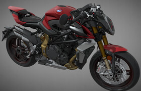 Sketchfab - MV Agusta Brutale 1000 Serie Oro 2019