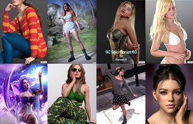 Daz 3D Poser Bundle 3-1 November 2023