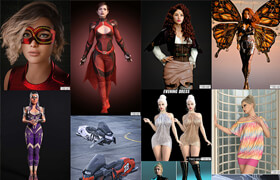 Daz 3D Poser Bundle 3 December 2023