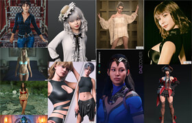 DAZ3D, Poser Bundle 2-1 December 2023