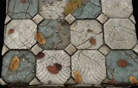 Artstation - Broken Tiles Tutorial - VOL 01