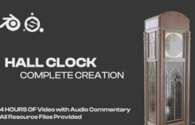 Udemy - Creating a Hall Clock in Blender and Substance Painter