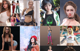 DAZ3D, Poser Bundle 1-1 January 2024