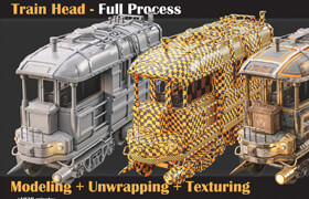 Artstation - Train Head - Full Tutorial 