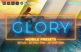 20 Glory Lightroom Presets + LUTs