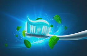 Photigy - Minty Fresh Consumer Product Advertising Image