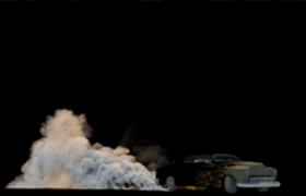 The Gnomon Workshop - creating tire smoke fx in houdini