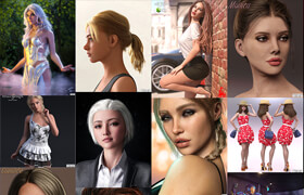 Daz 3D Poser Bundle 3 March 2024