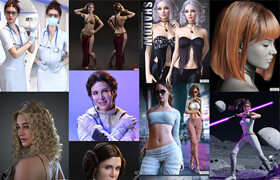 Daz 3D Poser Bundle 2 April 2024