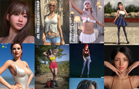 Daz 3D, Poser Bundle 4 April 2024