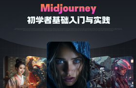 【正版】Midjourney 初学者基础入门与实践【摄影、绘画、平面应用入门、建筑及室内设计应用入门】