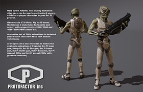 PROTOFACTOR, INC - Sci Fi Characters Mega Pack Vol 2