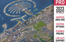 Cgtrader - Dubai - 3D City Model VR  AR  low-poly 3d model