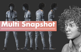 Multi Snapshot - ZBrush Plugin