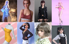 Daz 3D, Poser Bundle 2 June 2024