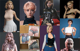 Daz 3D, Poser Bundle 1 July 2024