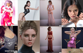 Daz 3D, Poser Bundle 2 July 2024 23.9GB