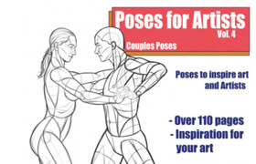 Poses for Artists Volume 4 Couples Poses (EPUB, PDF) - book