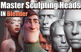 Gumroad - Master Sculpting Heads - 3D Blender Course - New Update! (V1.3)