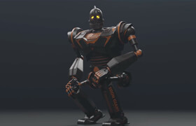 Udemy - BLENDER -  How to create and rig the Iron Giant